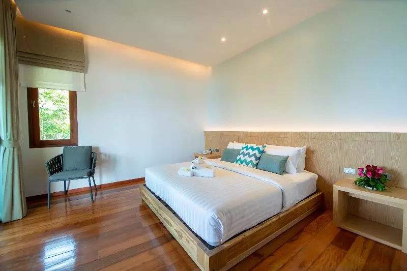 ویلای 1 خوابه با چشم‌انداز دریا, Coral Cliff Beach Resort Samui   Sha Plus