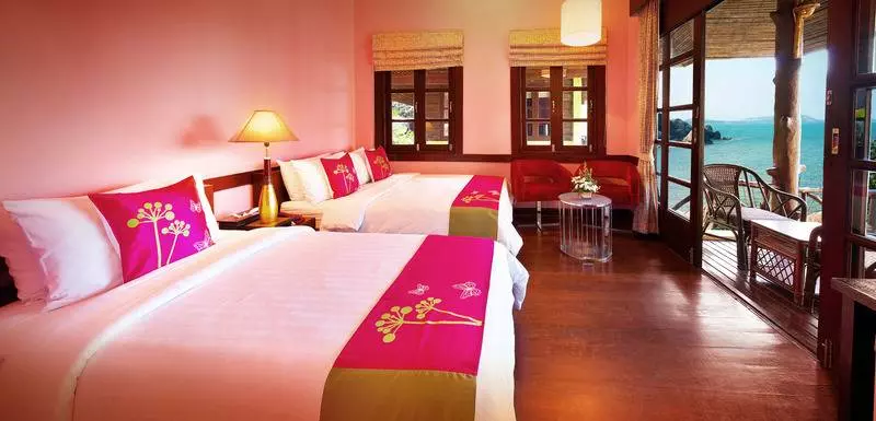 اتاق لوکس, Coral Cliff Beach Resort Samui   Sha Plus