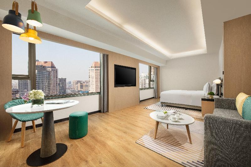 Chambre Standard Lit King Size, Holiday Inn Shanghai Nanjing Road, An Ihg