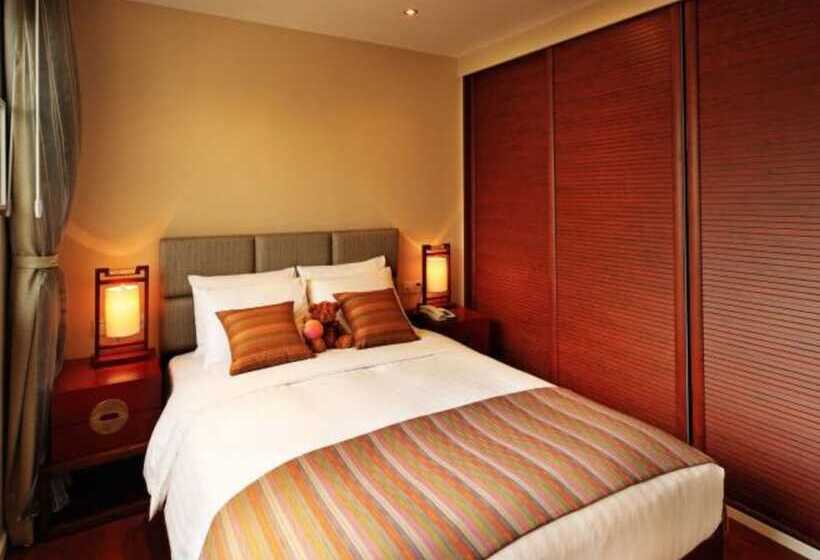 带3个卧室的豪华公寓, Oakwood Gold Arch Residence Guangzhou