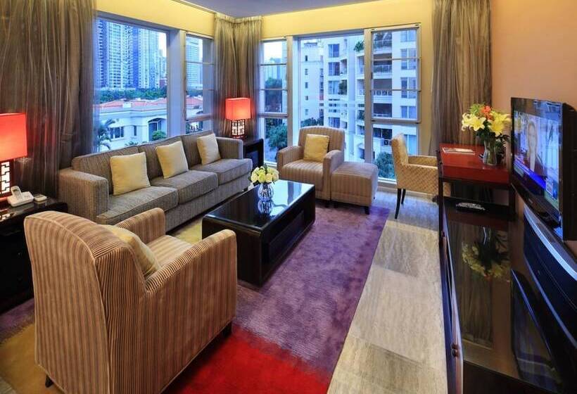 Апартаменты Ejecutiva 3 Спальни, Oakwood Gold Arch Residence Guangzhou