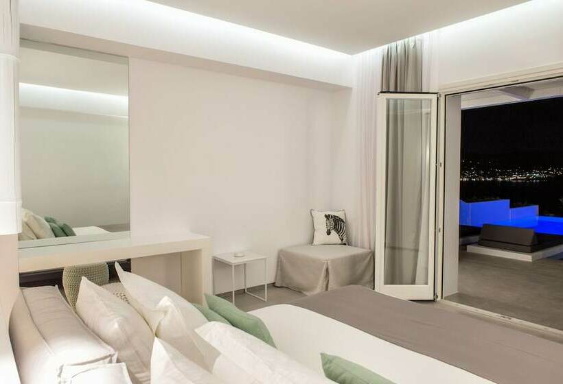 带海景的复工套房, Paros Agnanti Resort & Spa