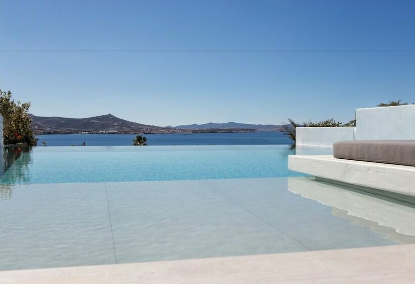 带海景的复工套房, Paros Agnanti Resort & Spa