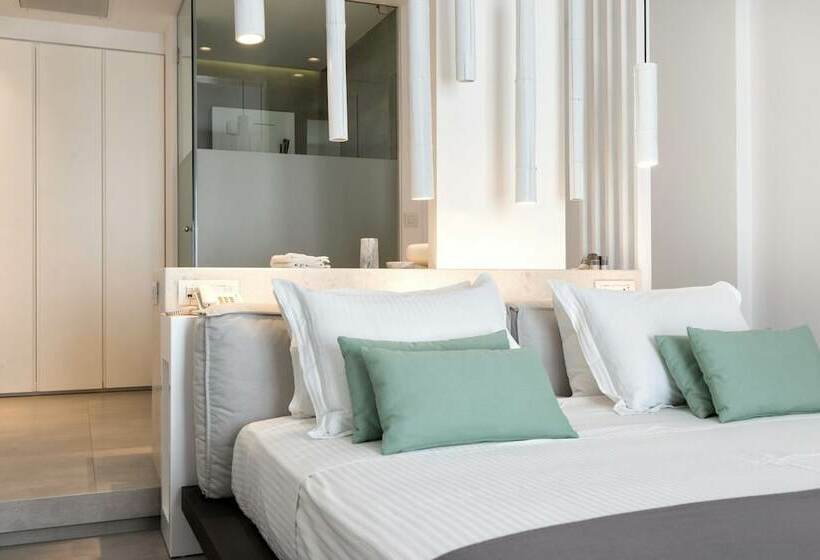 带海景的复工套房, Paros Agnanti Resort & Spa