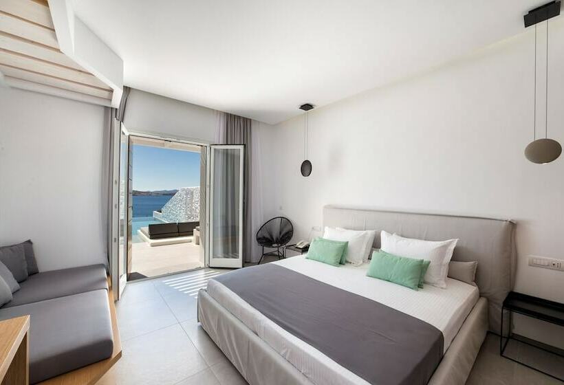 高级套房带海景, Paros Agnanti Resort & Spa