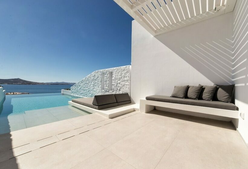 高级套房带海景, Paros Agnanti Resort & Spa