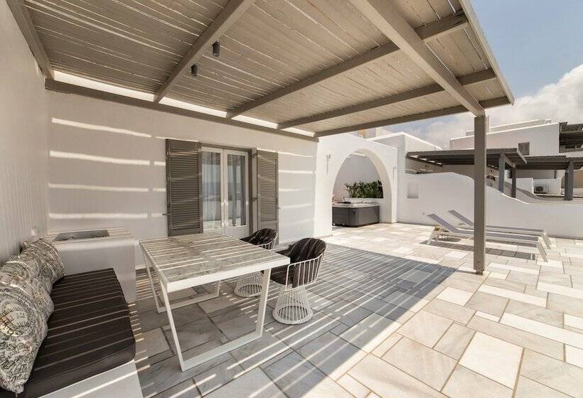 带海景的行政套房, Paros Agnanti Resort & Spa