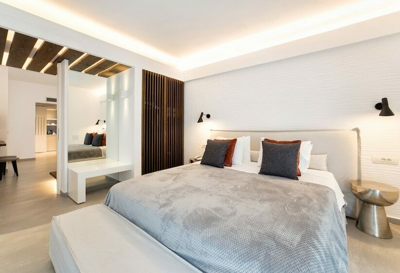 带海景的行政套房, Paros Agnanti Resort & Spa