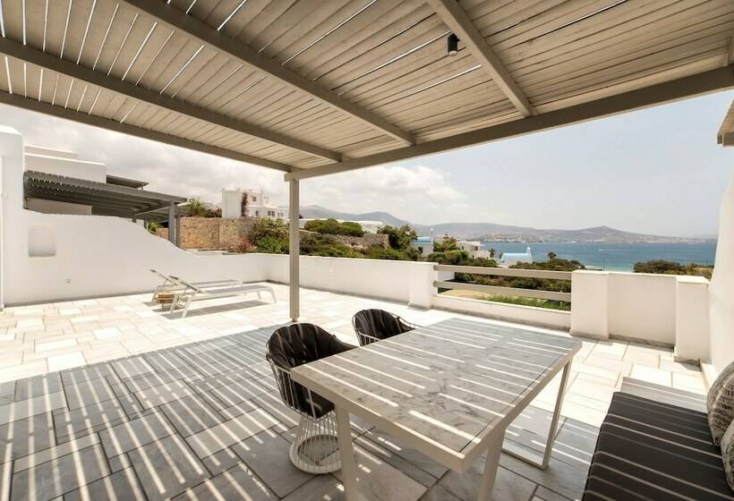 带海景的行政套房, Paros Agnanti Resort & Spa