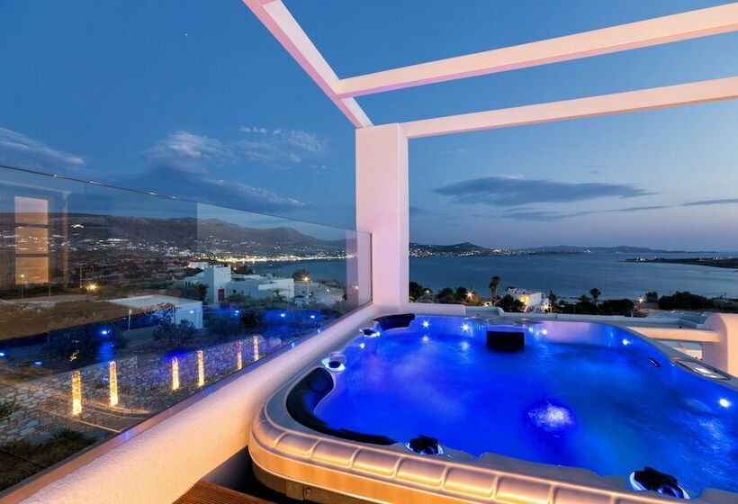 带海景的行政套房, Paros Agnanti Resort & Spa