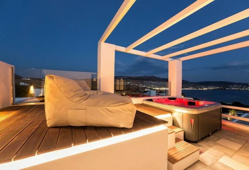 带海景的行政套房, Paros Agnanti Resort & Spa