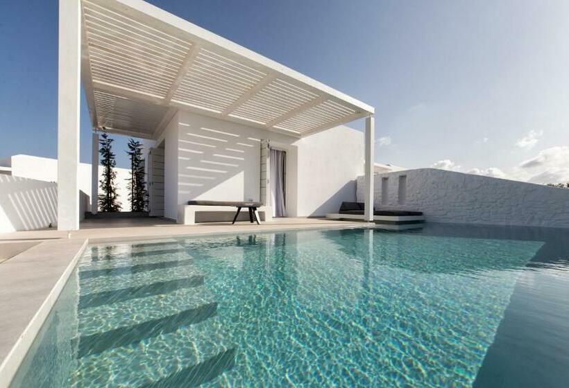 带海景的行政套房, Paros Agnanti Resort & Spa