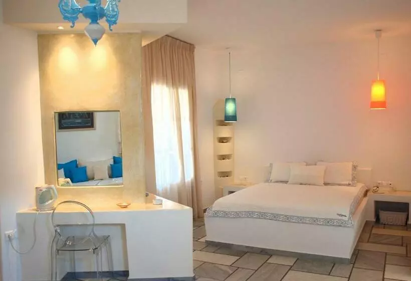 オーシャンビューのプレミアムルーム。, Paros Agnanti Resort & Spa