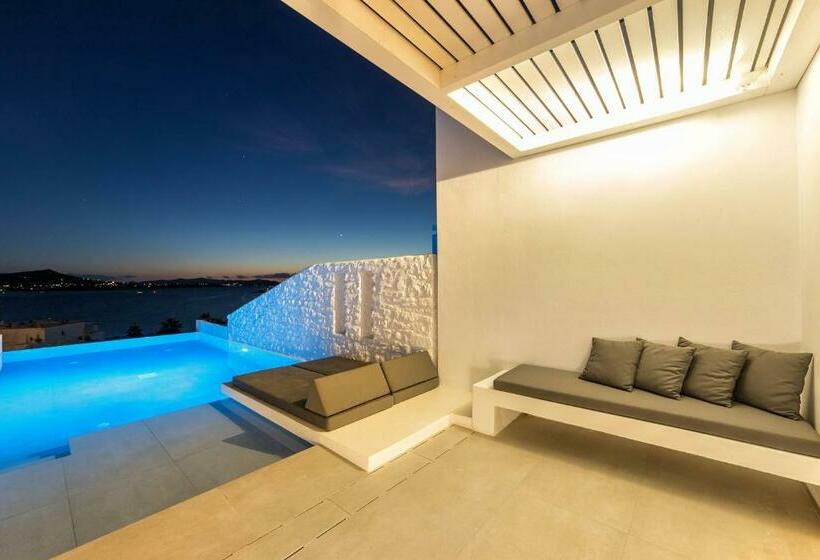 高级套房带海景, Paros Agnanti Resort & Spa