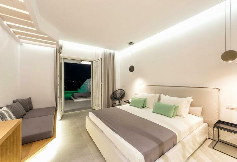 高级套房带海景, Paros Agnanti Resort & Spa