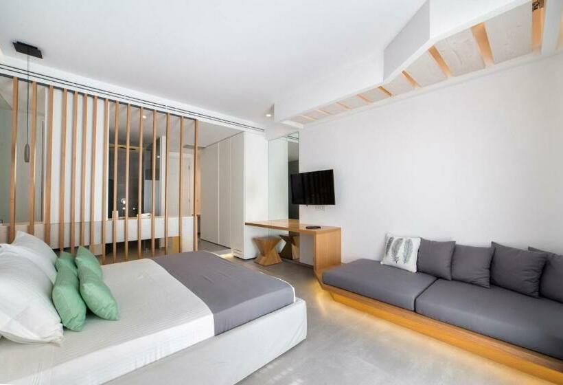 高级套房带海景, Paros Agnanti Resort & Spa