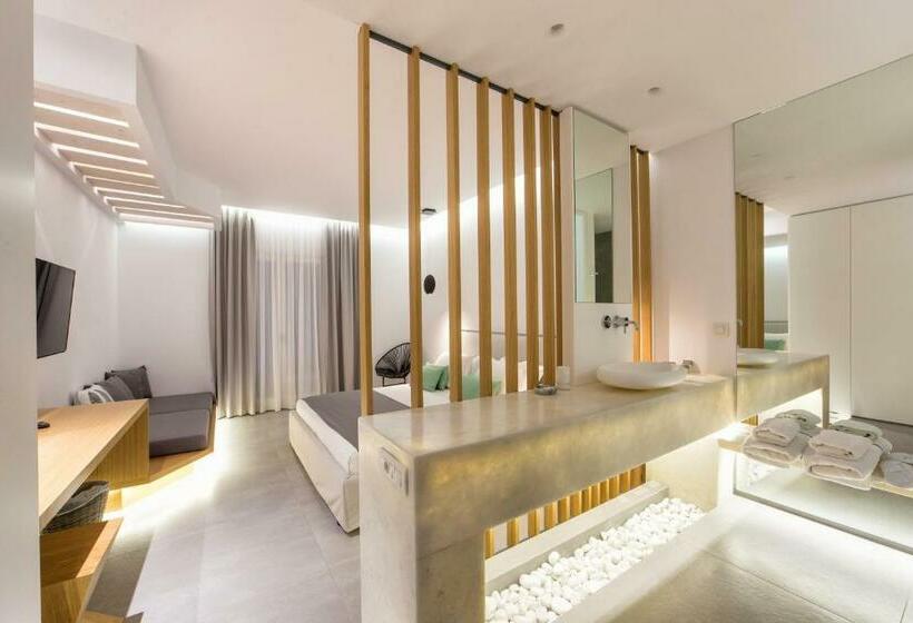 高级套房带海景, Paros Agnanti Resort & Spa