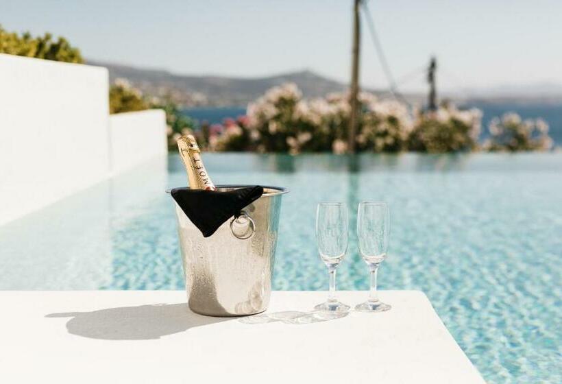 带海景的复工套房, Paros Agnanti Resort & Spa