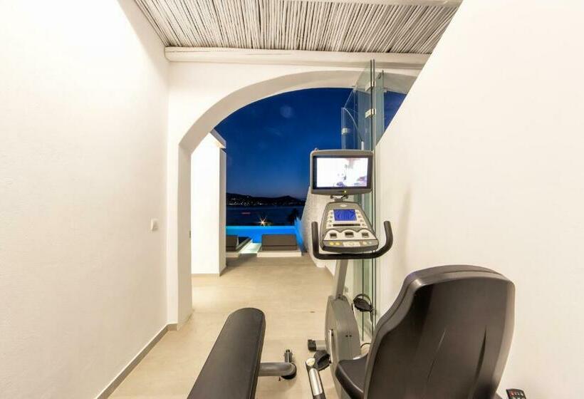 带海景的复工套房, Paros Agnanti Resort & Spa