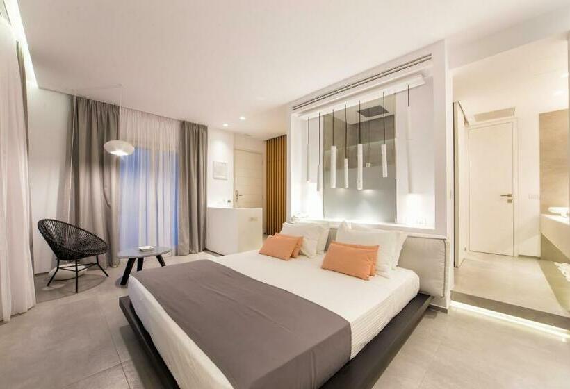 带海景的行政套房, Paros Agnanti Resort & Spa
