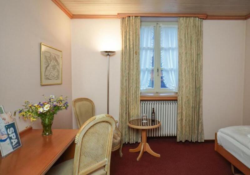 스탠다드 싱글 룸, Thermal Hotels & Walliser Alpentherme Leukerbad