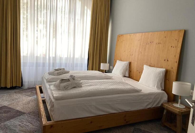 جناح سرير كينج, Thermal Hotels & Walliser Alpentherme Leukerbad
