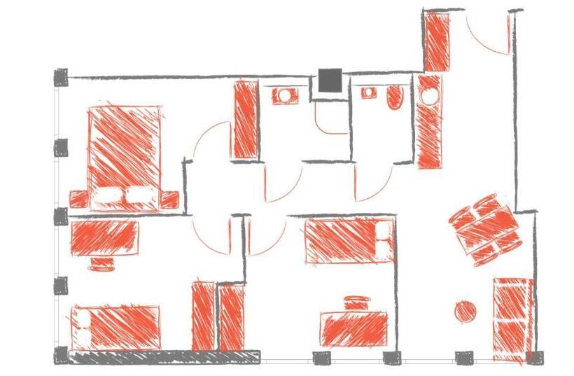 Apartament 1 Dormitori, Brera Serviced Apartments Nürnberg