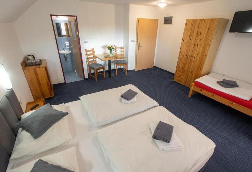 חדר סטנדרט לשלושה, Wellness & Restaurant U Fandy