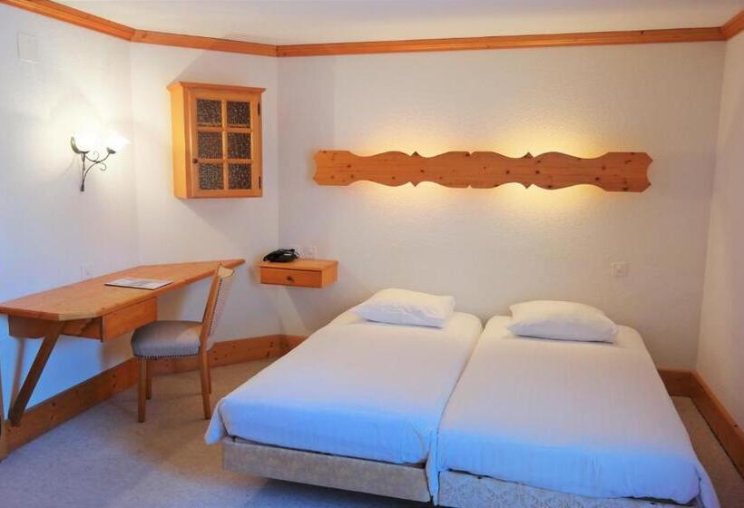 غرفة قياسية فردية, Hôtel Ecureuil Villars