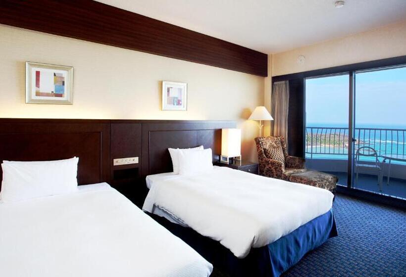 带海景的标准房, Okinawa Kariyushi Beach Resort Ocean Spa