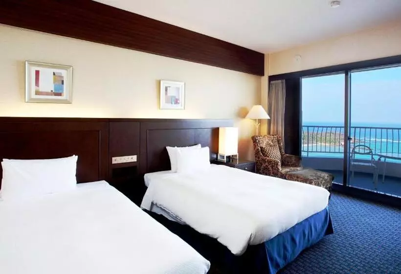オーシャンビュースタンダードルーム, Okinawa Kariyushi Beach Resort Ocean Spa