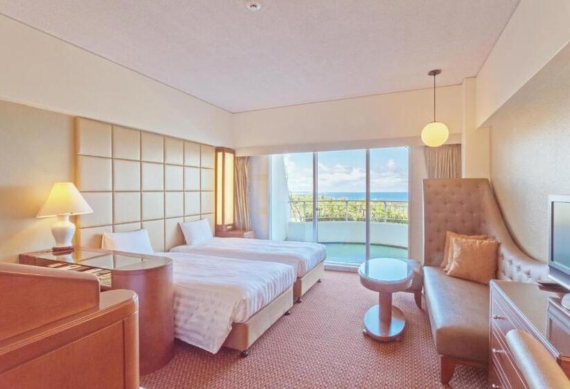 带海景的标准房, Okinawa Kariyushi Beach Resort Ocean Spa