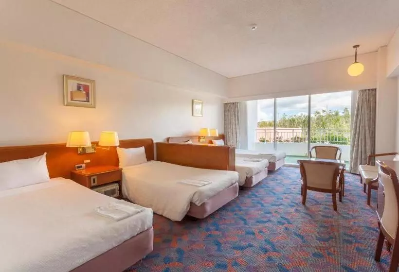 シングルデラックスルーム, Okinawa Kariyushi Beach Resort Ocean Spa