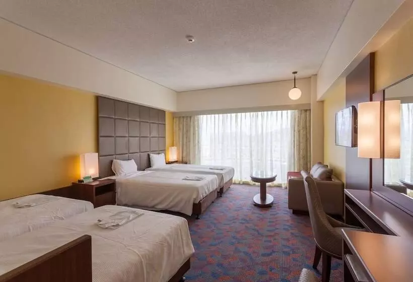 シングルデラックスルーム, Okinawa Kariyushi Beach Resort Ocean Spa