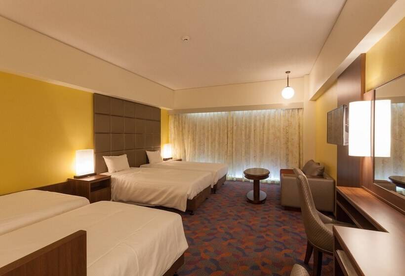 带观景的标准间, Okinawa Kariyushi Beach Resort Ocean Spa