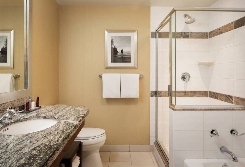 Номер Стандарт Двуспальная Кровать с Видом, Vancouver Marriott Pinnacle Downtown