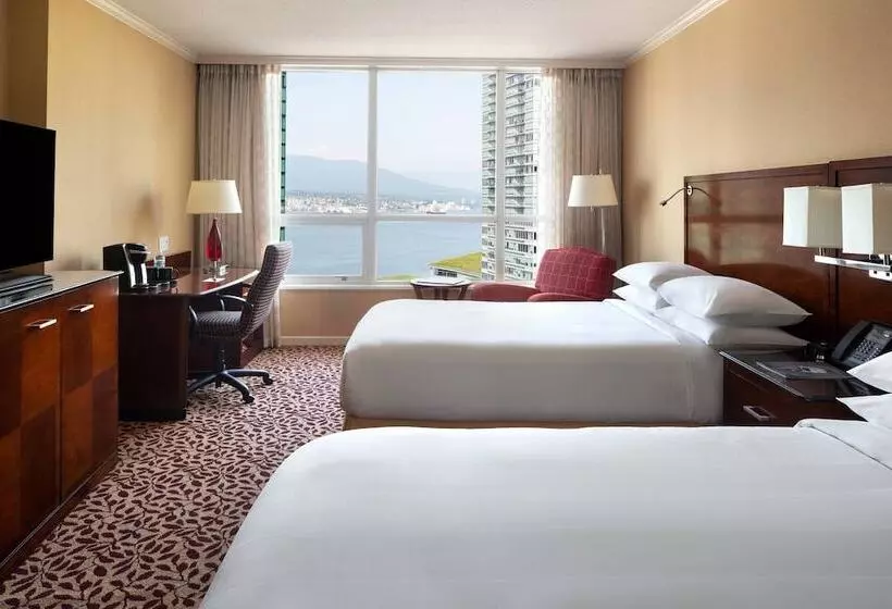 اتاق استاندارد با 2 تخت دوبل, Vancouver Marriott Pinnacle Downtown