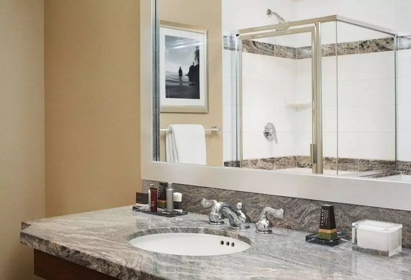 اتاق استاندارد با 2 تخت دوبل, Vancouver Marriott Pinnacle Downtown