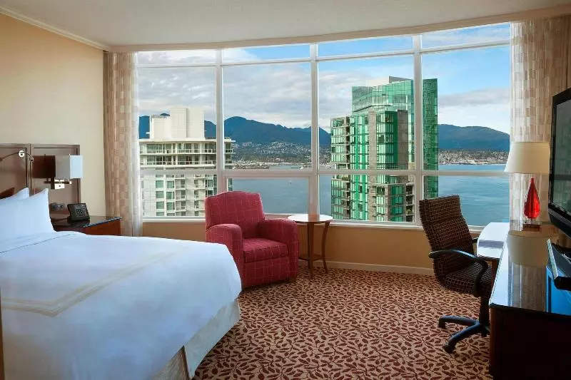 اتاق استاندارد با تخت بزرگ, Vancouver Marriott Pinnacle Downtown