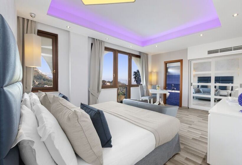 חדר סטנדרט צדדי נוף לים, Nastro Azzurro Resort