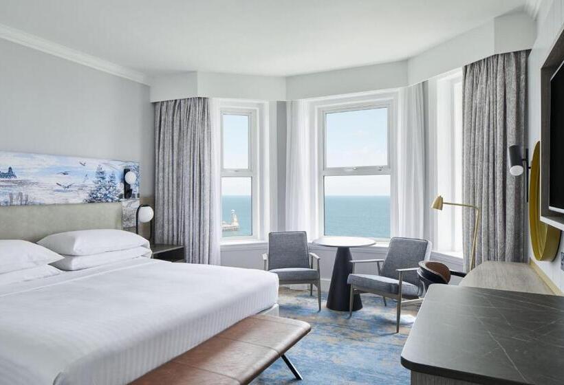 带大床的标准间, Bournemouth Highcliff Marriott