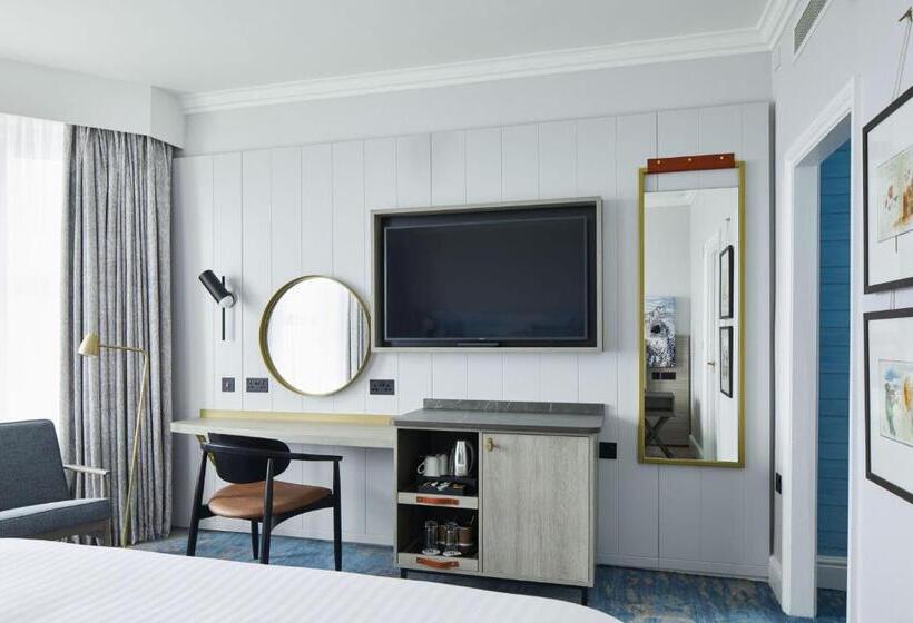 高级海景房, Bournemouth Highcliff Marriott