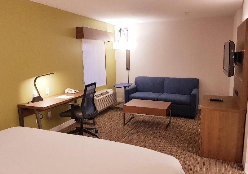 带大床的标准间, Holiday Inn Express And Suites Surrey, An Ihg