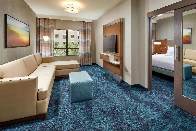 キングサイズベッドのスイートルーム, Homewood Suites By Hilton San Diego Hotel Circle/seaworld Area