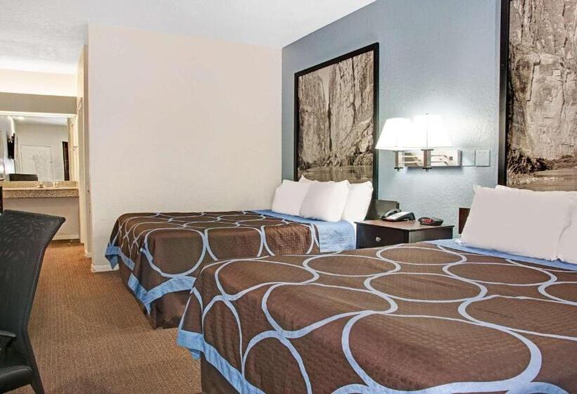 اتاق استاندارد با 2 تخت دوبل, Super 8 By Wyndham Houston/brookhollow Nw