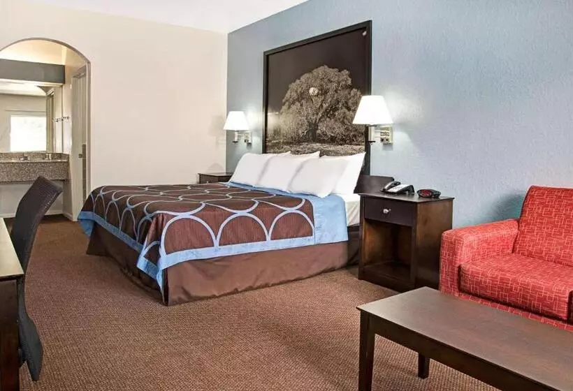 Standard-huone King-vuode, Super 8 By Wyndham Houston/brookhollow Nw