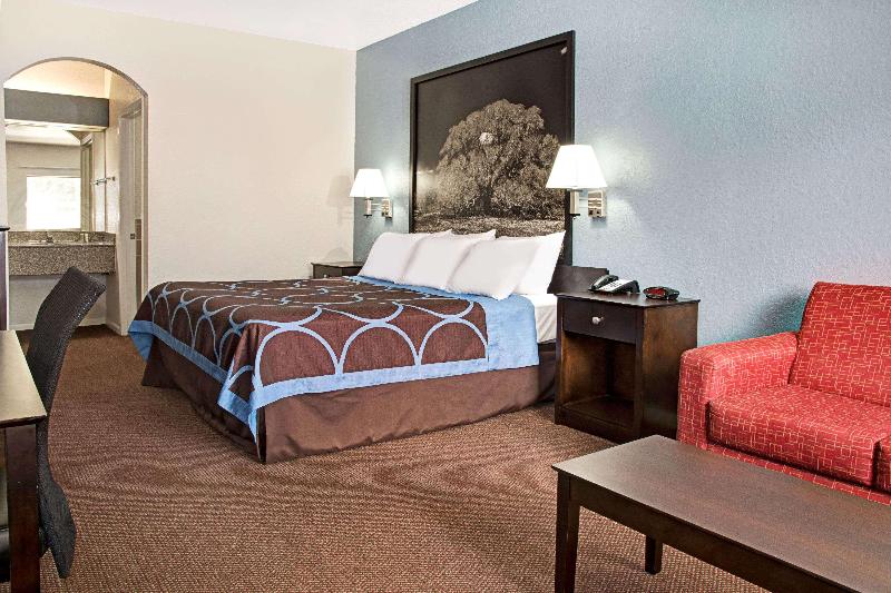اتاق استاندارد با تخت بزرگ, Super 8 By Wyndham Houston/brookhollow Nw