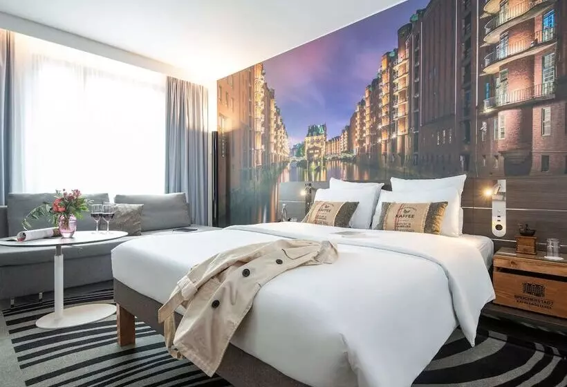 Standard-huone, Novotel Hamburg City Alster