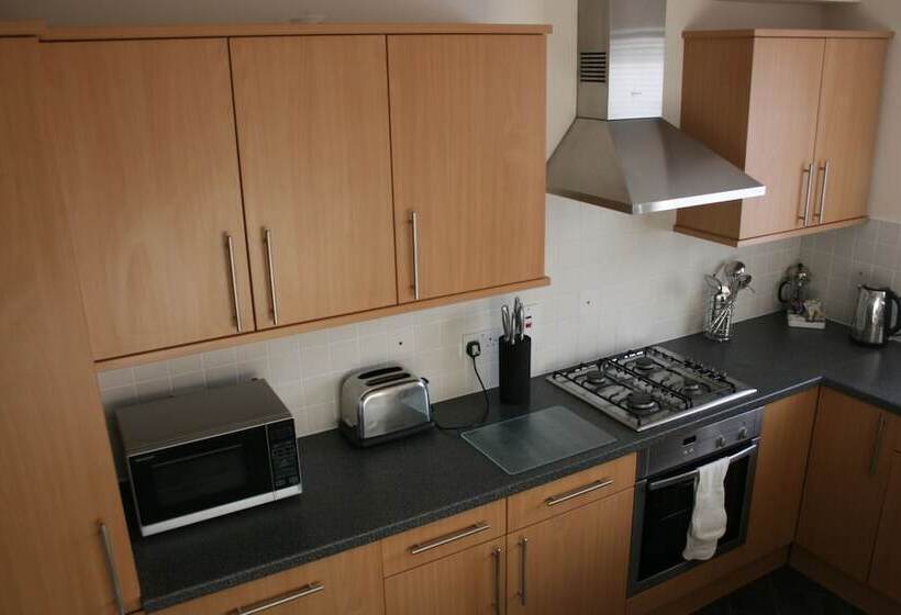 침실 2개 아파트, The Spires Serviced Apartments Aberdeen