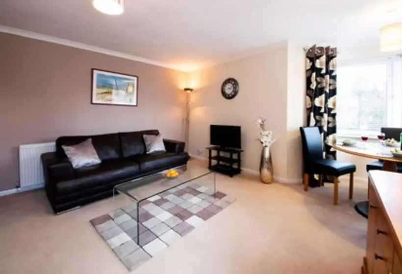 ２ベッドルームデラックスアパートメント, The Spires Serviced Apartments Aberdeen